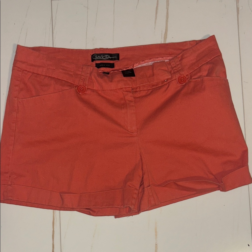 GAP Women's Vibrant Coral Shorts